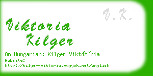 viktoria kilger business card